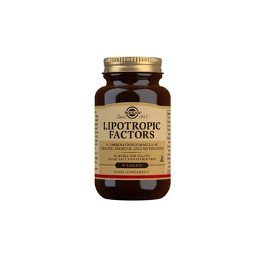 Lipotropic factors 50 tablets - front